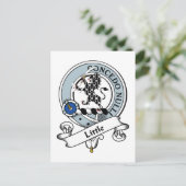 Little Clan Badge Briefkaart (Staand voorkant)