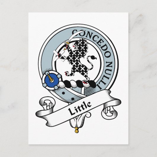 Little Clan Badge Briefkaart (Voorkant)