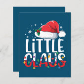 Little Claus kerstpyjama Matching Family Xma (Voorkant / Achterkant)