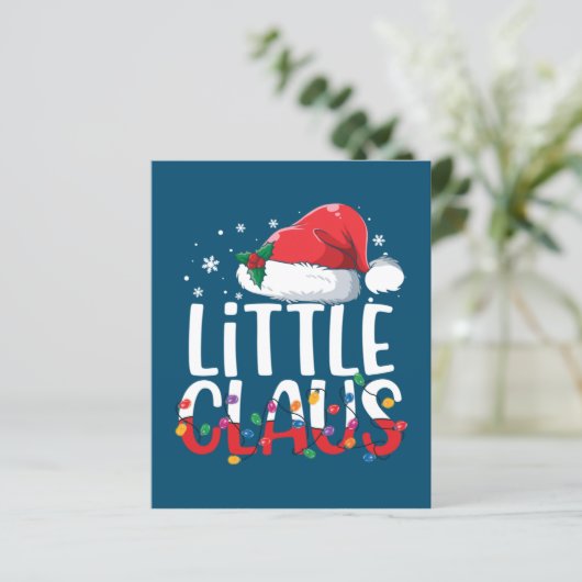 Little Claus kerstpyjama Matching Family Xma (Staand voorkant)