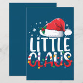 Little Claus kerstpyjama Matching Family Xma (Voorkant / Achterkant)