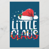 Little Claus kerstpyjama Matching Family Xma (Voorkant)