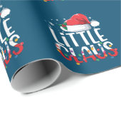 Little Claus kerstpyjama Matching Family Xma Cadeaupapier (Rol Hoek)