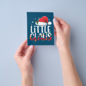 Little Claus kerstpyjama Matching Family Xma Flyer (Hand)