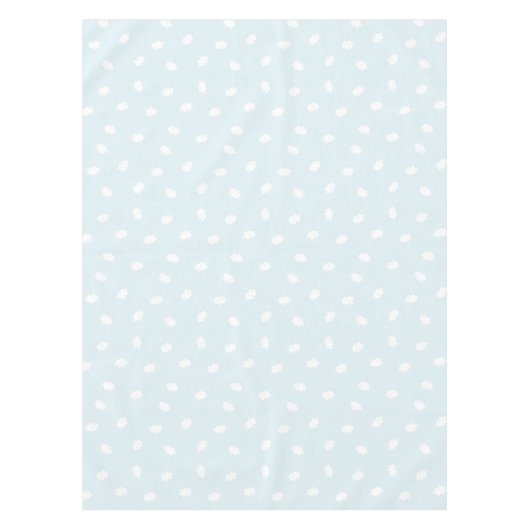 Little Cloud Pastel Blauw Tafelkleed (Voorkant)