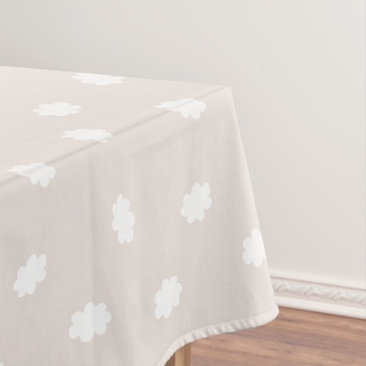 Little Cloud Pastel Grijs Tafelkleed (Voorbeeld)
