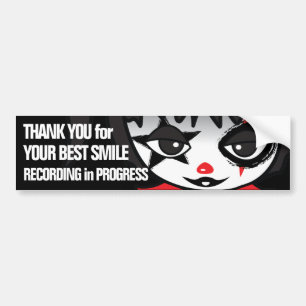Little Clown Crime Watch Bumpersticker