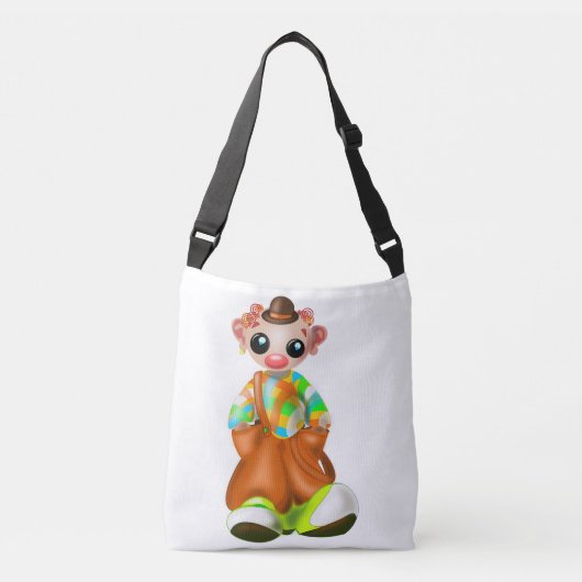Little Clown Crossbody Bag Tas (Voorkant)