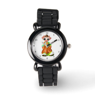 Little Clown Watch - Circus - Painting Horloge