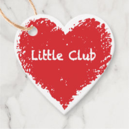 Little Club Gift Tag & Gift Enclosure Bedankjes Labels