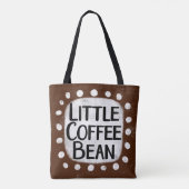 Little Coffee Bean Canvas tas (Achterkant)