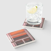 Little Compton, Rhode Island Beach Sakonnet Sunset Stenen Onderzetter (Zijkant)