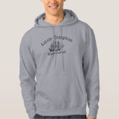 Little Compton Rhode Island Tall ship sweashirt Hoodie (Voorkant)