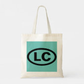 Little Compton, RI LC Tote Bag (Achterkant)