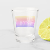 Little Compton, RI Rainbow Shot Glas (Achterkant)