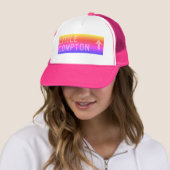 Little Compton, RI Rainbow Sign Trucker Pet (In situ)