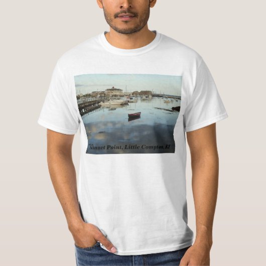 Little Compton, RI - Sakonnet Point, Harbour T-shirt (Voorkant)