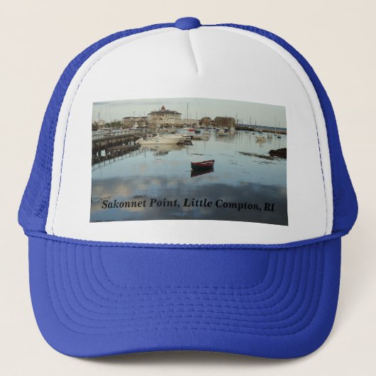 Little Compton, RI - Sakonnet Point, Harbour Trucker Pet (Voorkant)