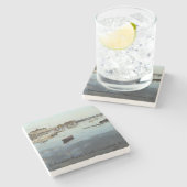 Little Compton, RI - Sakonnet Point Stenen Onderzetter (Zijkant)