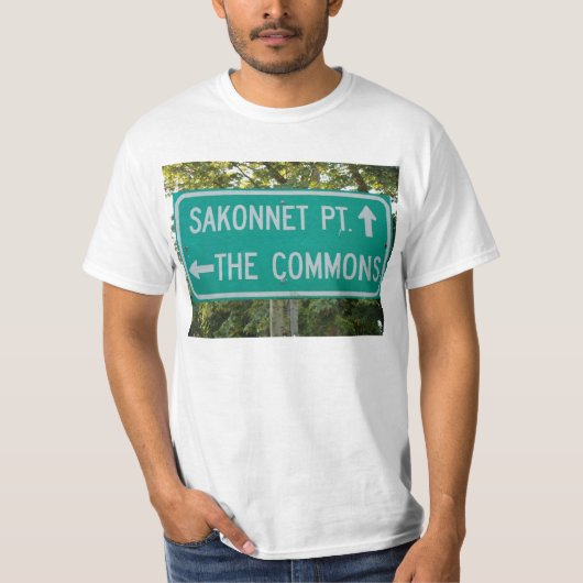 Little Compton, RI - Sakonnet Point, The Commons T-shirt (Voorkant)
