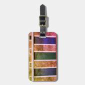 Little Compton, RI Summer Beach Cabanas Bagagelabel (Voorkant verticaal)