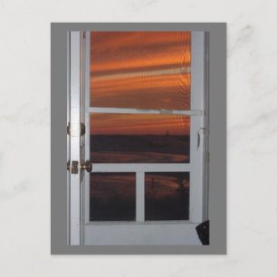 Little Comtpon, RI Sunset Briefkaart