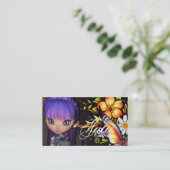 Little Cookie Asian Girl Fantasy Visitekaartje 4 (Staand voorkant)