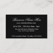 Little Cookie Asian Girl Fantasy Visitekaartje 4 (Achterkant)