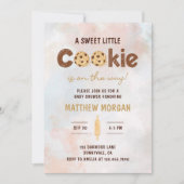 Little Cookie Boy Baby shower Kaart (Voorkant)