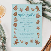 Little Cookie Boy Baby shower Kaart
