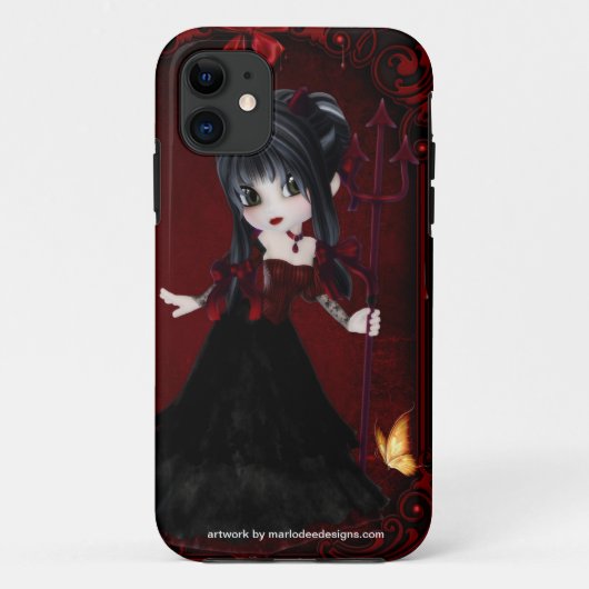 Little Cookie Devil Girl Design 1 Case-Mate iPhone Case (Achterkant)