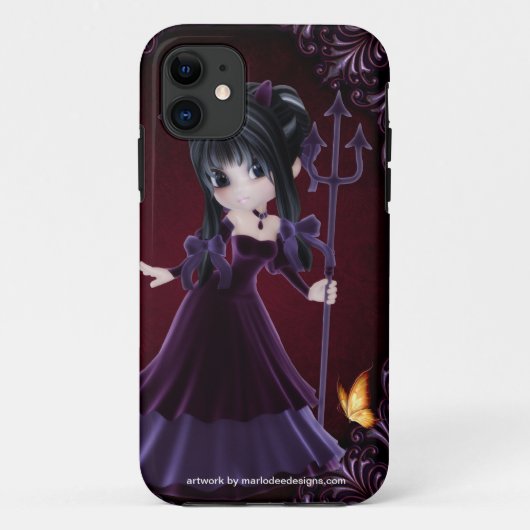 Little Cookie Devil Girl Design 6 Case-Mate iPhone Case (Achterkant)