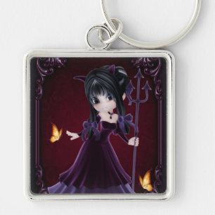 Little Cookie Devil Girl Design 6 Sleutelhanger