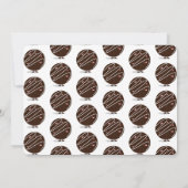 Little Cookie die een eerste verjaardag draait Kaart (Achterkant)