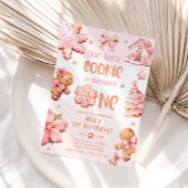 Little Cookie Kerstmis 1e verjaardag Kaart