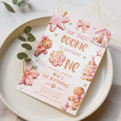 Little Cookie Kerstmis 1e verjaardag Kaart