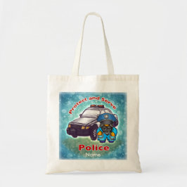 Little Cop Police canvas tas