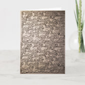 Little Corey's Laboratory Repat Pattern Birthday Kaart (Voorkant)