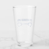 Little Cottonwood Canyon Cickdraw Glas (Achterkant)