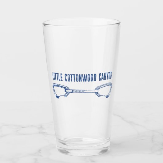 Little Cottonwood Canyon Cickdraw Glas (Voorkant)