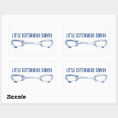 Little Cottonwood Canyon Cickdraw Rechthoekige Sticker (Vel)