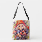 Little Country Boerderij Meisje Crossbody Tas (Achterkant)