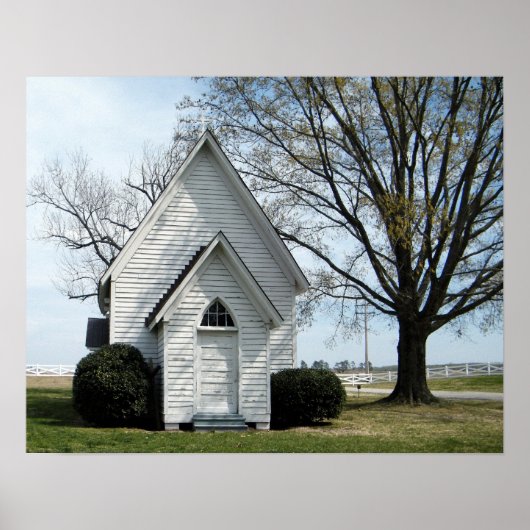 Little Country Church Poster (Voorkant)