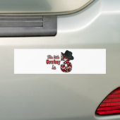 Little Cowboy 3rd Birthday Bumpersticker (Op auto)