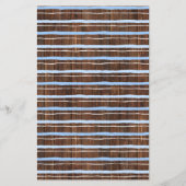 Little Cowboy Baby ABC Baby shower Game Card Flyer (Achterkant)