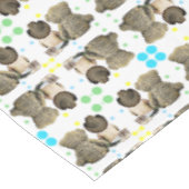 Little Cowboy Baby en Teddy Bear Tafelkleed (Gekanteld)