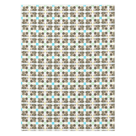 Little Cowboy Baby en Teddy Bear Tafelkleed