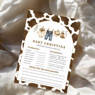 Little Cowboy Baby Voorspellingen & Advies Spel