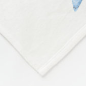 Little Cowboy Cute Bull Fleece Deken (Hoek)