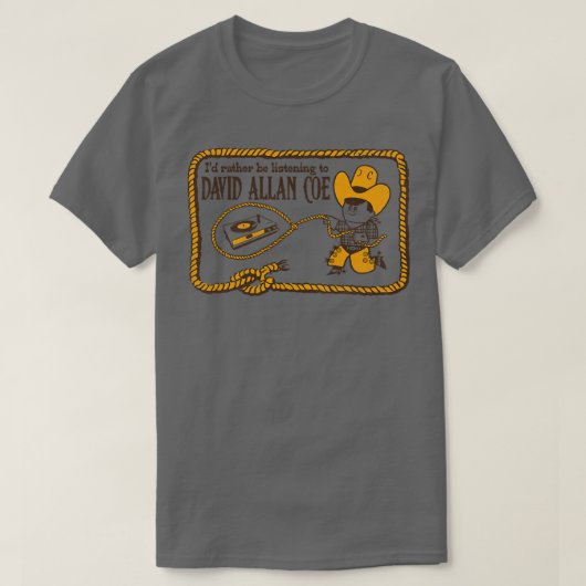 Little Cowboy David Allan T-shirt (Design voorkant)